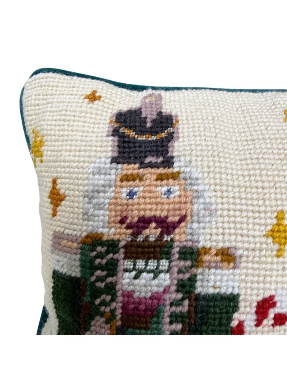 Vintage christmas needlepoint